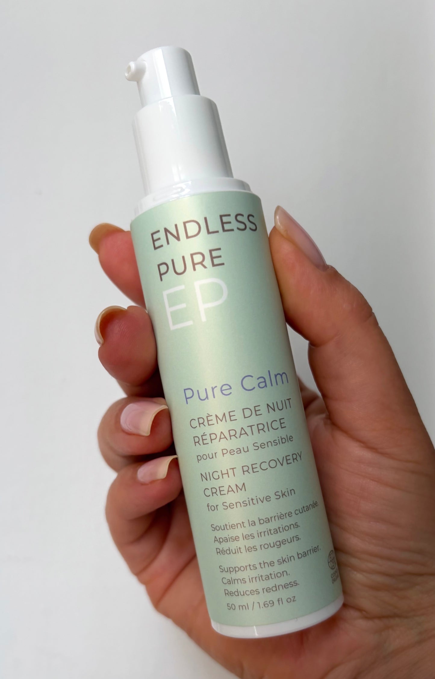 Crème de Nuit Réparatrice Apaisante pour Peaux Sensibles