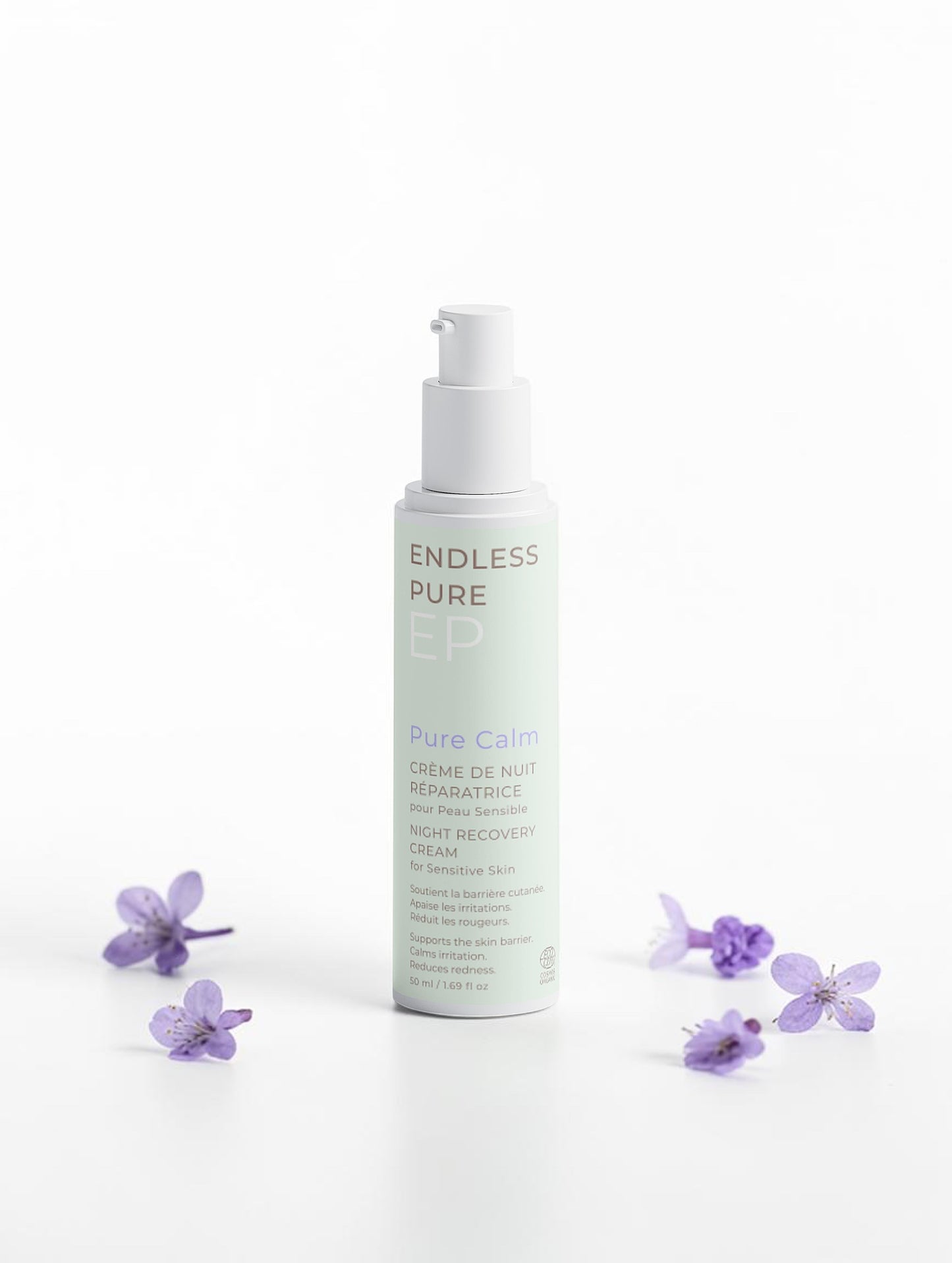 Crème de Nuit Réparatrice Apaisante pour Peaux Sensibles