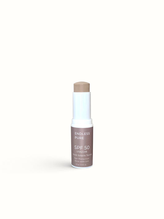 Stick de protection solaire SPF50 teinté